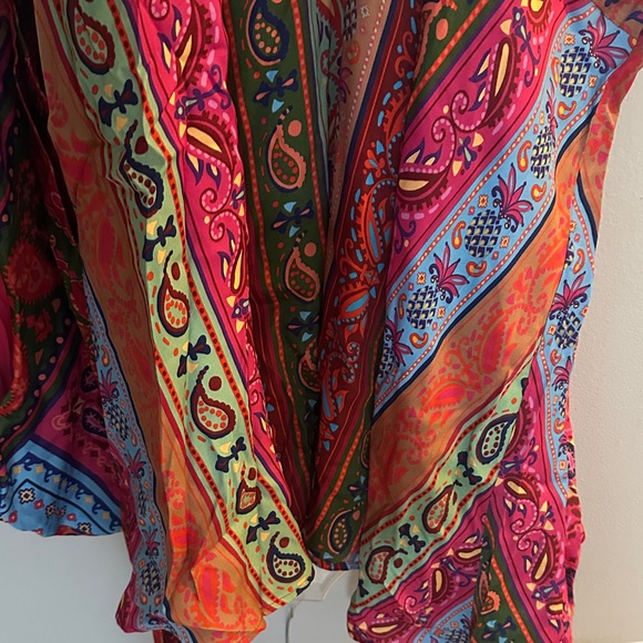 FARM Rio Vibrant Pink and Green dress - Picture 4 of 11